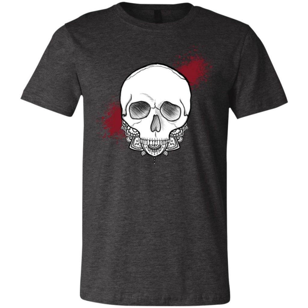 Unisex Exploding Skull T-Shirt - DVIAU.COM